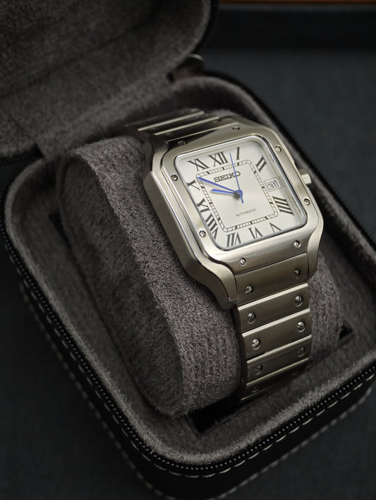 Santos Reagent | Roman Dial | 39mm NH35 Automatic