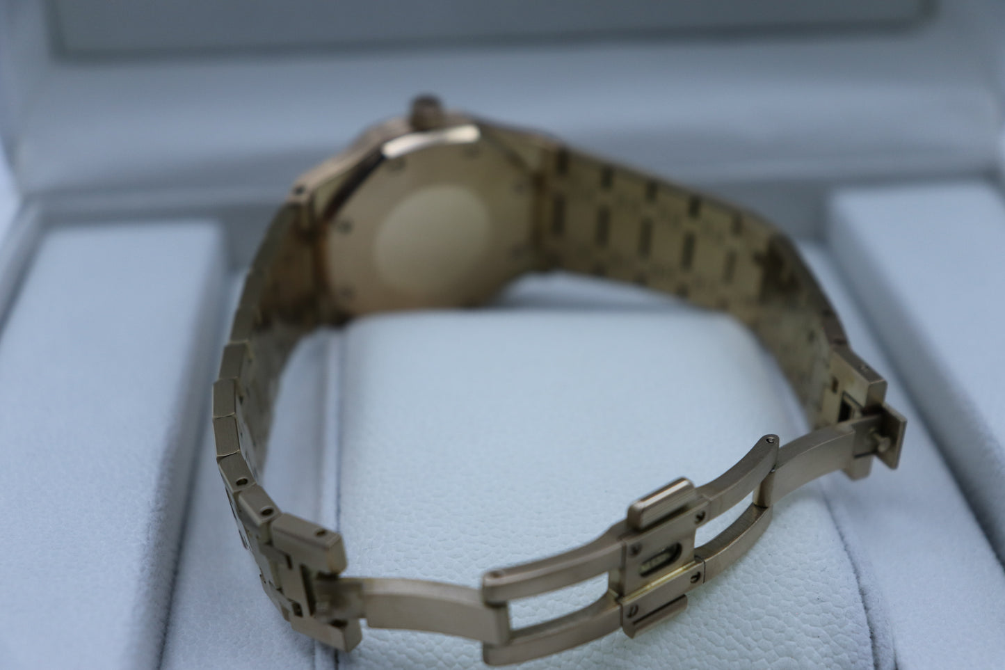 Royal Oak Rose Gold Crystal Mod | Quartz
