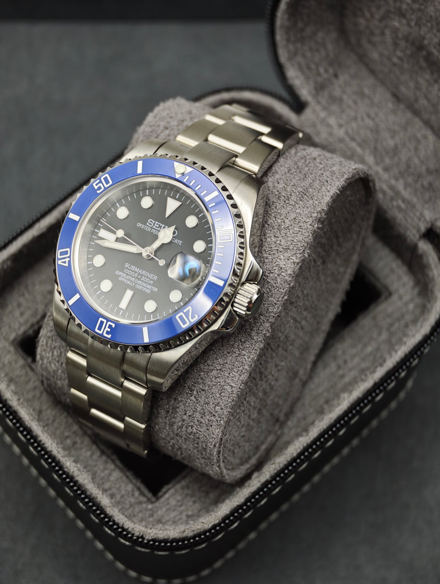 Azure Current | 40mm NH35 Automatic