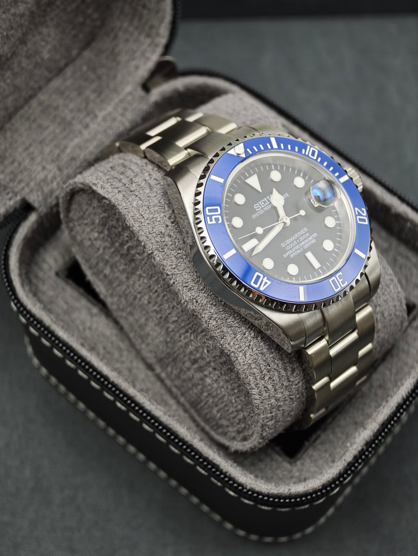 Azure Current | 40mm NH35 Automatic