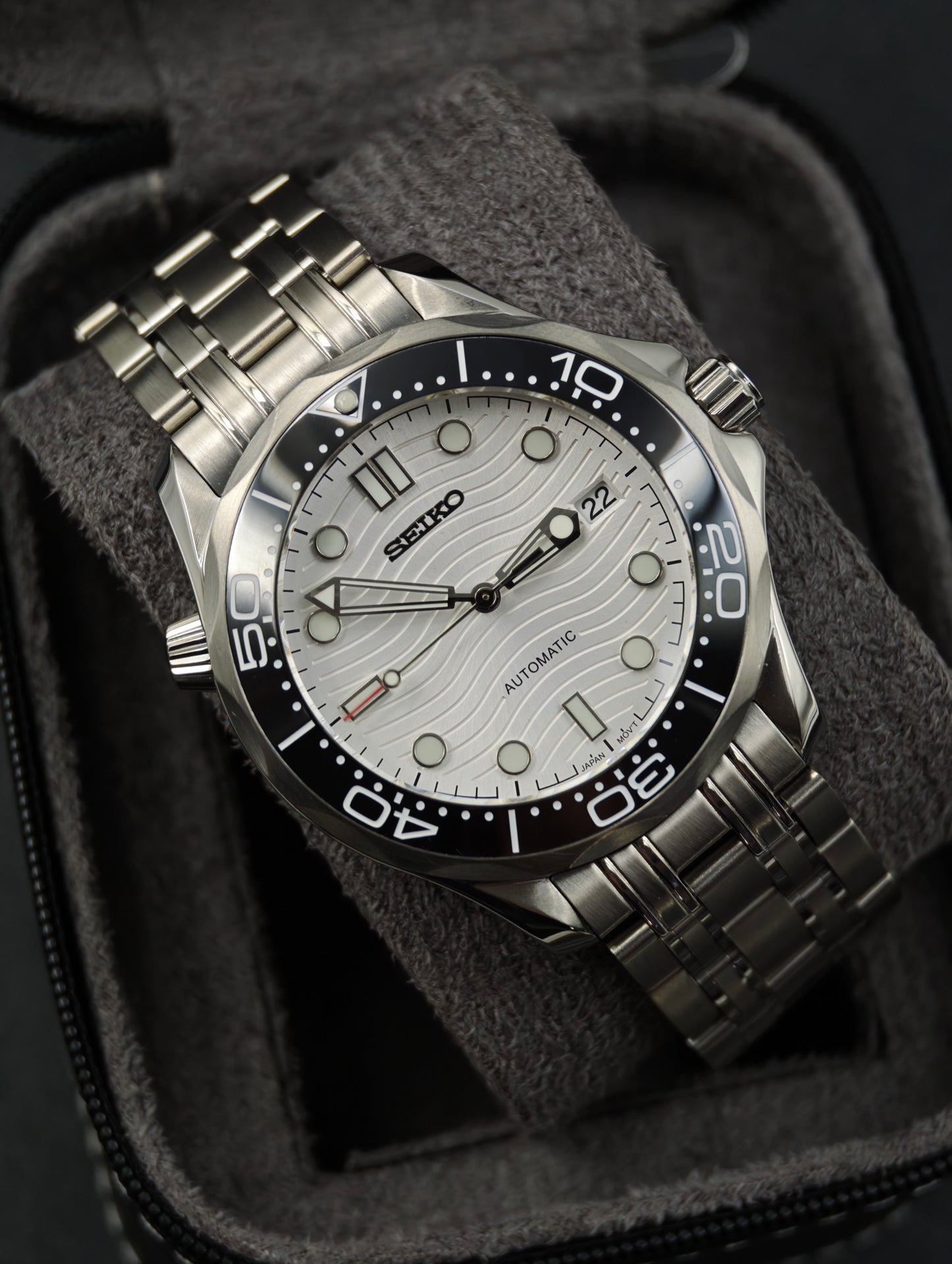 Seamaster Silver Wave | 40mm NH35 Automatic