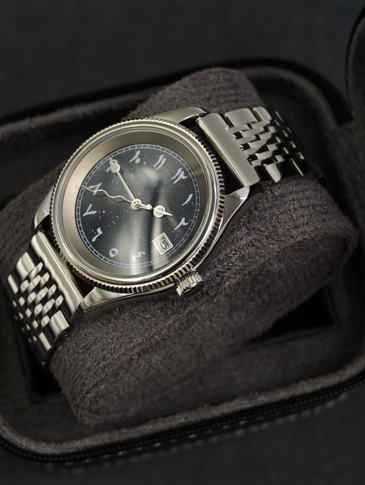 Silver Arabian Nights | 39mm Automatic