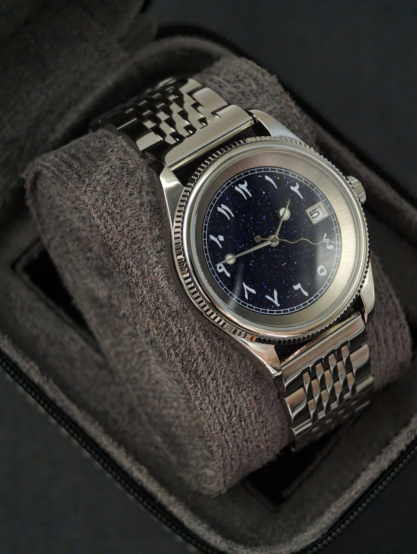 Silver Arabian Nights | 39mm Automatic