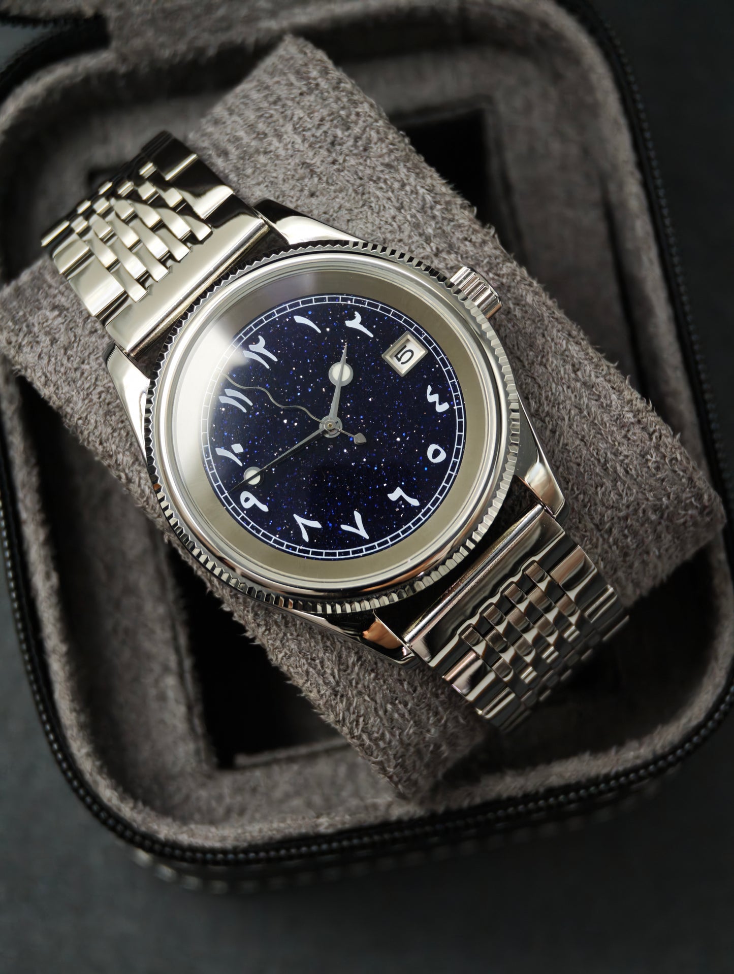 Silver Arabian Nights | 39mm Automatic