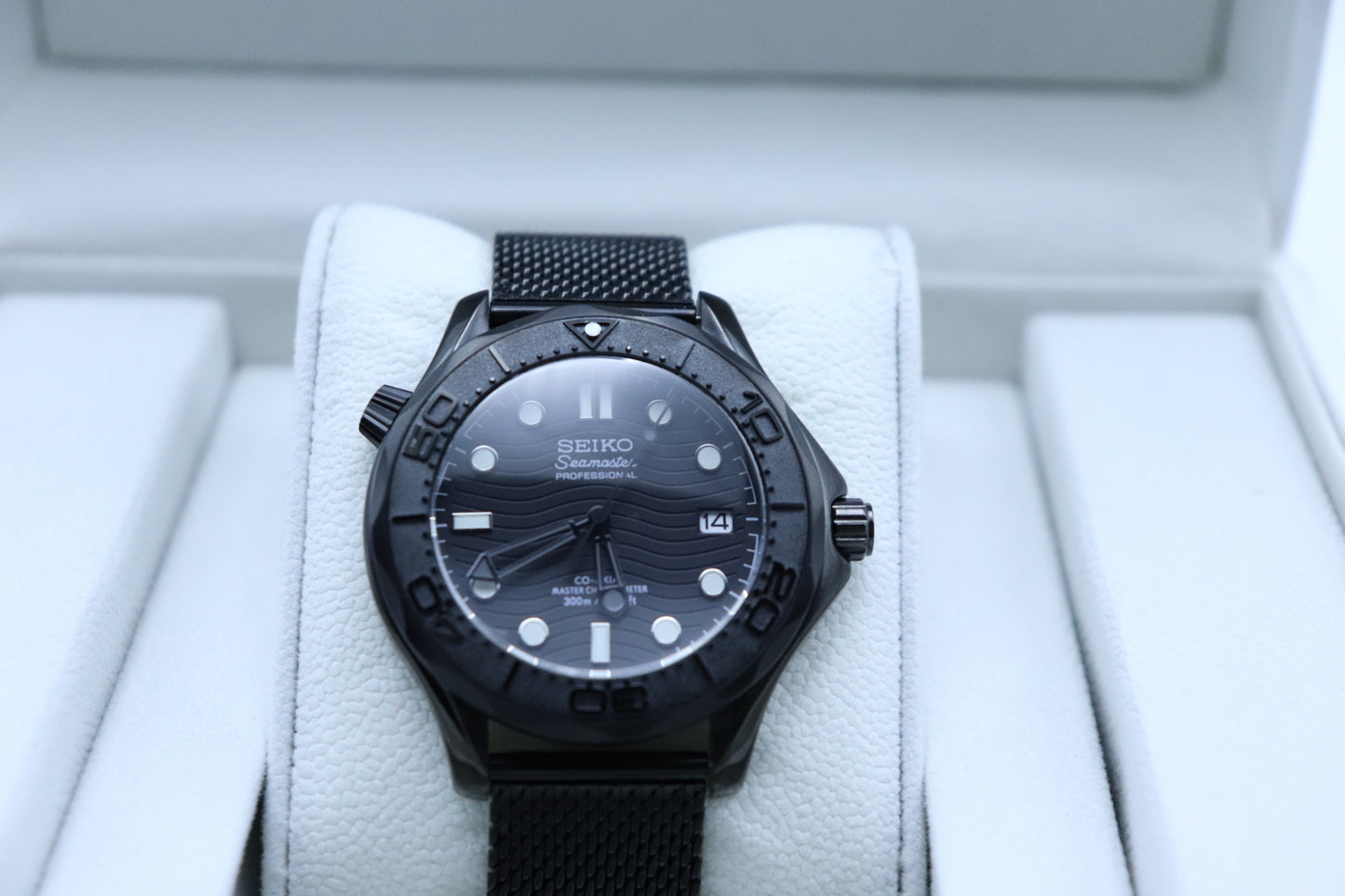Seamaster Black Stealth Mod | NH35 Automatic