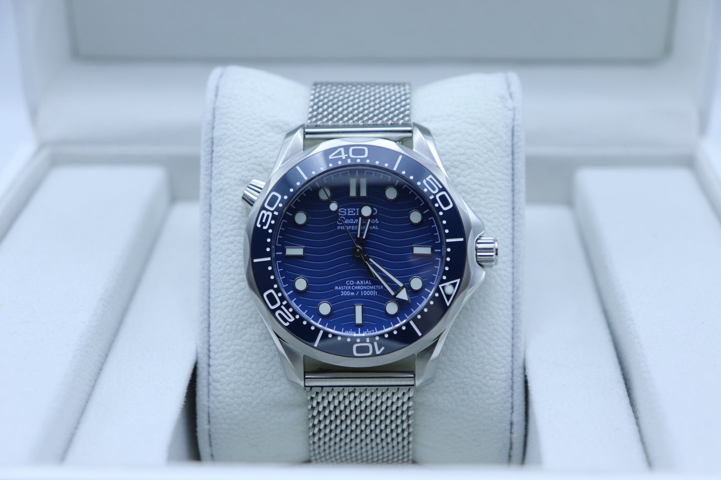 Seamaster Blue Wave Mod | NH35 Automatic
