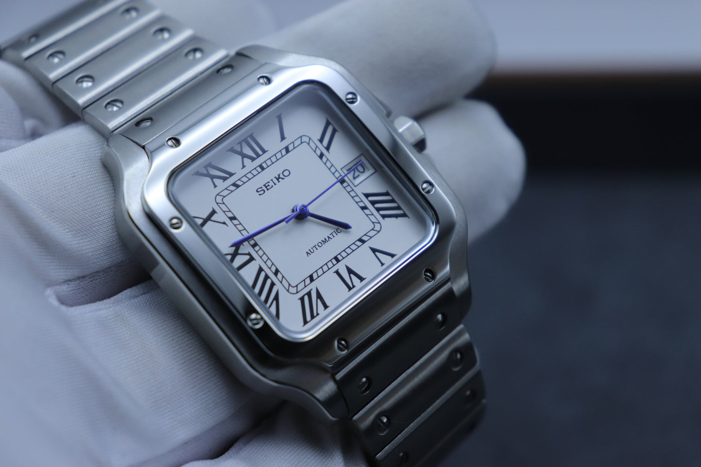Silver Santos – 39mm – NH35 Automatic